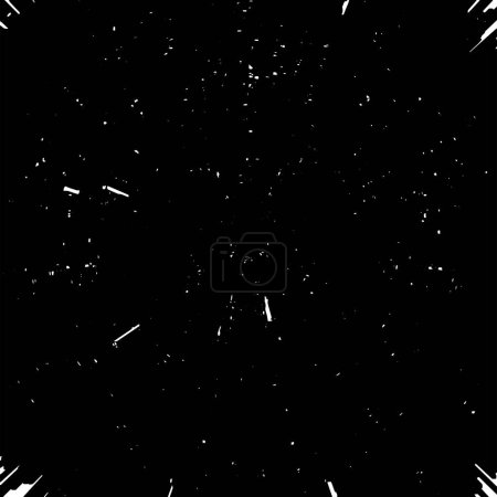 Illustration for Black and white abstract background. Vector illustration. - Royalty Free Image