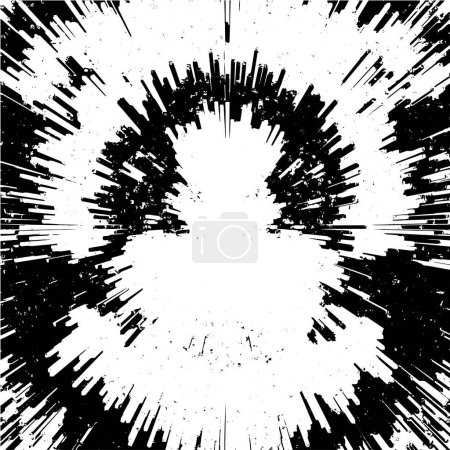 Illustration for Grunge Urban Background.Grunge Black and White Distress Texture.Grunge rough dirty background.For posters, banners, retro and urban designs. - Royalty Free Image