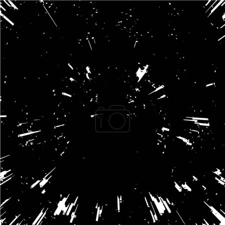 Illustration for Black strokes on white. Dark abstract color paint texture - Royalty Free Image