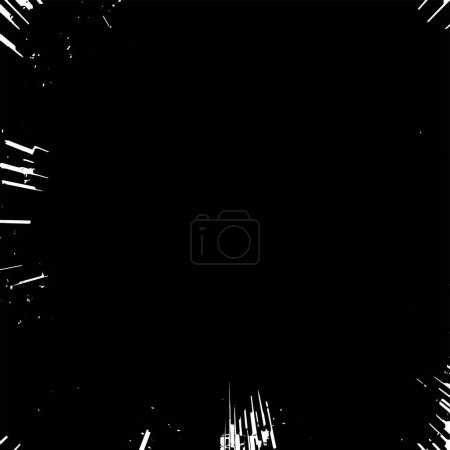 Illustration for Abstract  black and white background, explosion. - Royalty Free Image