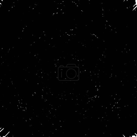 Illustration for Vector illustration. abstract  black and white background, texture. - Royalty Free Image