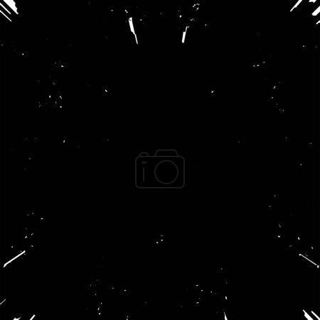 Illustration for Black and white background,  abstract texture. vector illustration - Royalty Free Image