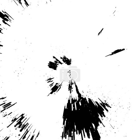 Ilustración de Fondo abstracto. Textura monocromática. La imagen incluye un efecto de los tonos blanco y negro - Imagen libre de derechos