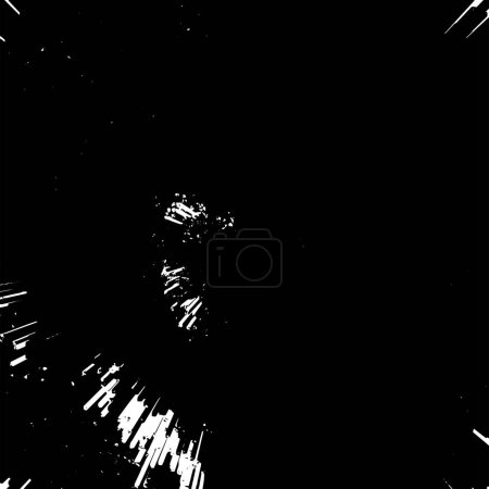 Illustration for Abstract background. Monochrome texture. Image includes a effect the black and white tones - Royalty Free Image