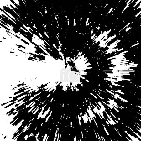 Ilustración de Grunge blanco y negro. Textura de superposición de angustia. Polvo superficial abstracto y concepto de fondo sucio áspero - Imagen libre de derechos