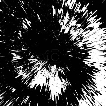 Illustration for Abstract background. Monochrome texture. Image includes an effect the black and white tones. - Royalty Free Image
