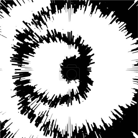 Ilustración de Grunge blanco y negro. Textura de superposición de angustia. Abstracto polvo superficial y áspero concepto de fondo de pared sucia. La angustia crea efecto grunge - Imagen libre de derechos