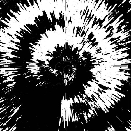 Ilustración de Futurista abstracto grunge moderno patrón - Imagen libre de derechos