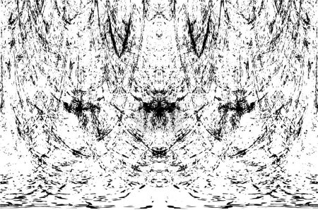 Ilustración de Fondo abstracto patrón texturizado monocromo - Imagen libre de derechos