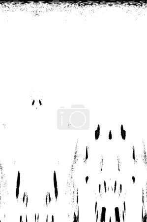 Illustration for Abstract monochrome textured pattern background - Royalty Free Image