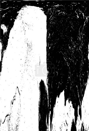 Ilustración de Superficie de pintura en blanco y negro - Imagen libre de derechos