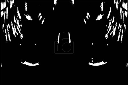 Ilustración de Grunge áspero fondo blanco y negro - Imagen libre de derechos