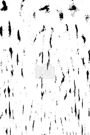 Illustration for Abstract grunge background. Black and white texture. Vector illustration. - Royalty Free Image