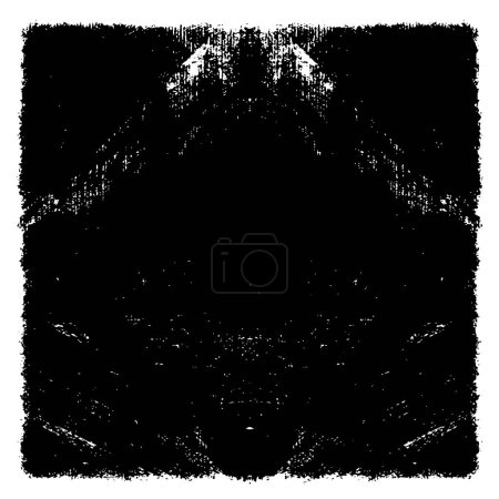 Photo for Abstract grunge background. Black and white texture. Vector illustration. - Royalty Free Image