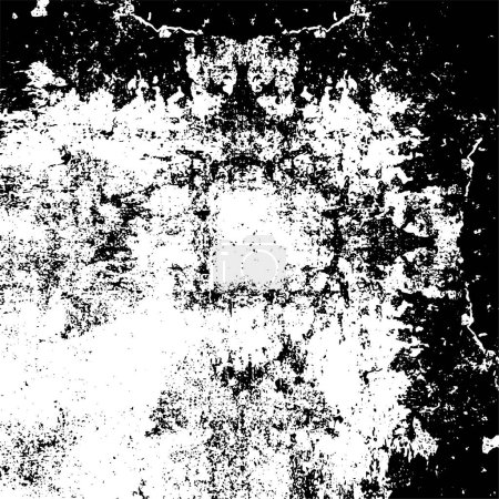Photo for Black and white abstract textured background - Royalty Free Image