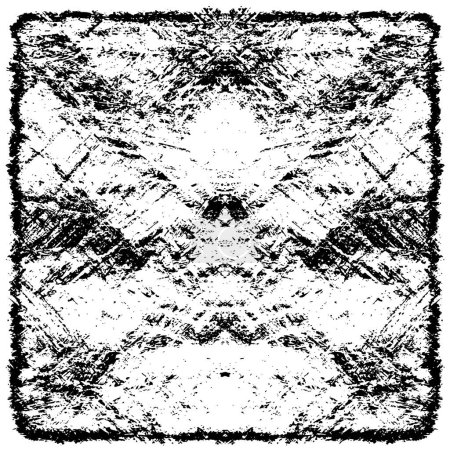 Illustration for Abstract grunge modern black and white background - Royalty Free Image