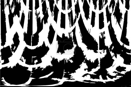 Ilustración de Plantilla de textura Grunge en blanco y negro
. - Imagen libre de derechos