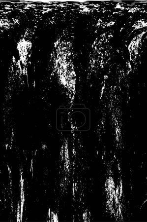 Ilustración de Fondo grunge abstracto. Textura monocromática. Imagen que incluye el efecto de los tonos blanco y negro. - Imagen libre de derechos