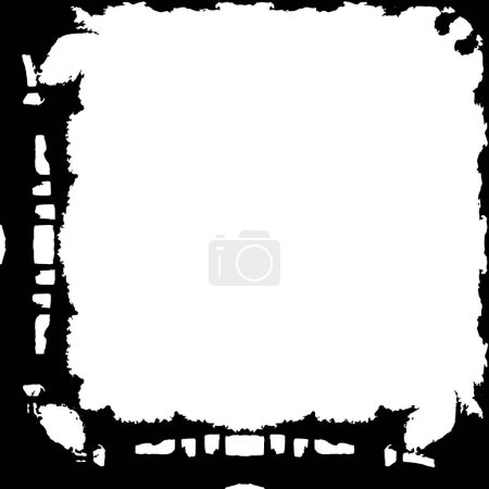 Illustration for Old grunge vintage weathered texture background in black and white colors - Royalty Free Image