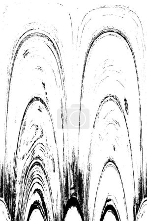 Ilustración de Grunge oscuro patrón blanco y negro - Imagen libre de derechos