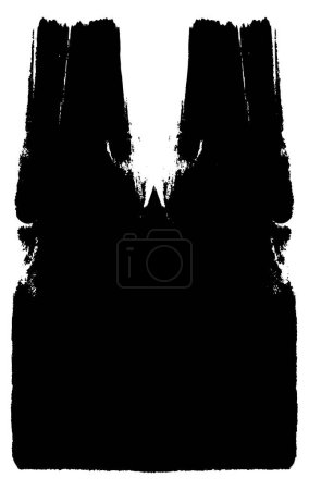 Illustration for Abstract black and white background texture - Royalty Free Image