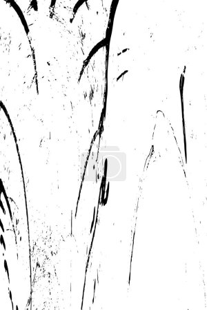 Téléchargez les illustrations : Vieux grunge vintage texture altérée fond en couleurs noir et blanc - en licence libre de droit
