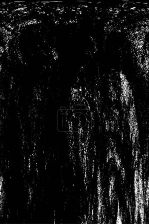 Ilustración de Grunge abstracto patrón moderno, blanco y negro - Imagen libre de derechos