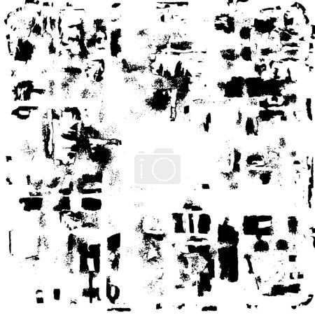 Illustration for Black and white grunge abstract background - Royalty Free Image