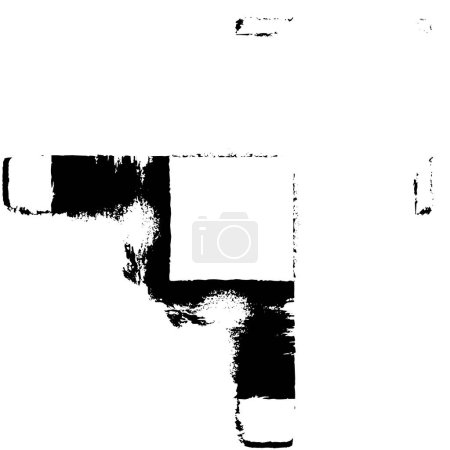 Illustration for Abstract monochrome grunge background - Royalty Free Image