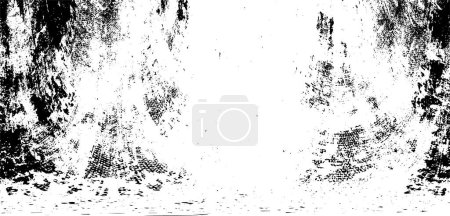 Ilustración de Vieja superficie erosionada grunge - Imagen libre de derechos