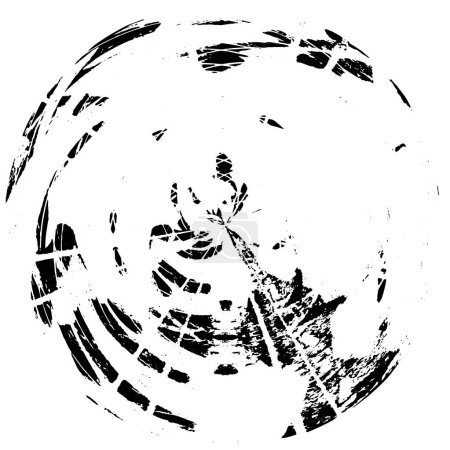 Ilustración de Fondo grunge monocromo blanco y negro - Imagen libre de derechos