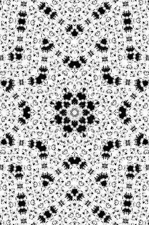 Ilustración de Mosaico textura abstracta creada a partir de las formas geométricas - Imagen libre de derechos