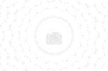 Illustration for Black and white ornamental background. Mandala pattern. - Royalty Free Image