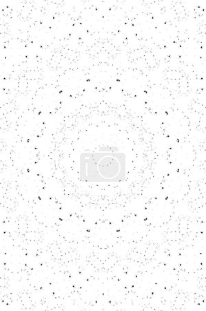 Illustration for Black and white seamless mosaic - Royalty Free Image
