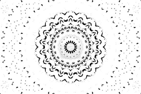 Illustration for Seamless ornamental background. Mandala pattern. - Royalty Free Image