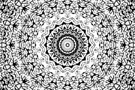 Illustration for Seamless ornamental background. Mandala pattern. - Royalty Free Image