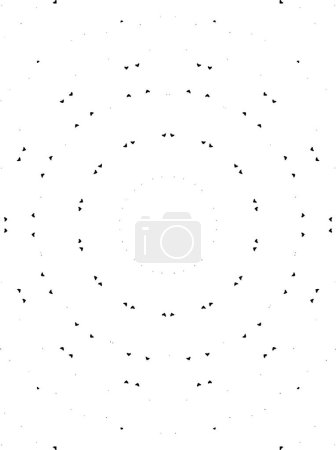 Illustration for Close up detailed black and white mosaic - Royalty Free Image