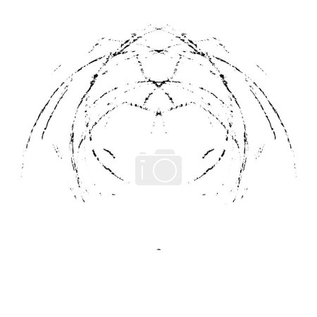 Illustration for Vector illustration of circle shape on white  background. - Royalty Free Image