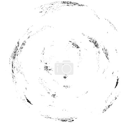 Illustration for Black and white monochrome  background  texture - Royalty Free Image