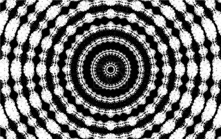 Illustration for Vector mandala. round pattern. hand - drawn - Royalty Free Image
