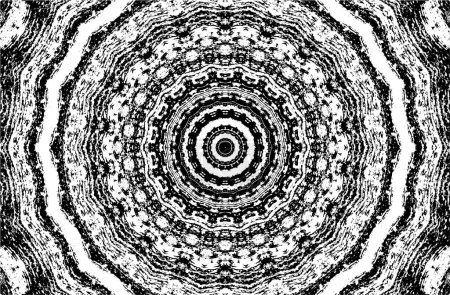 Illustration for Vector mandala. round pattern. hand - drawn - Royalty Free Image