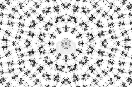 Illustration for Round shaped seamless mosaic - Royalty Free Image