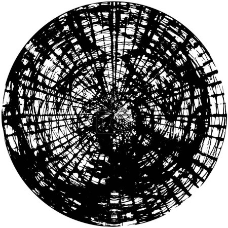 Illustration for Abstract grunge black and white background - Royalty Free Image