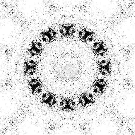 Ilustración de Abstracto mosaico geométrico vector ilustración - Imagen libre de derechos