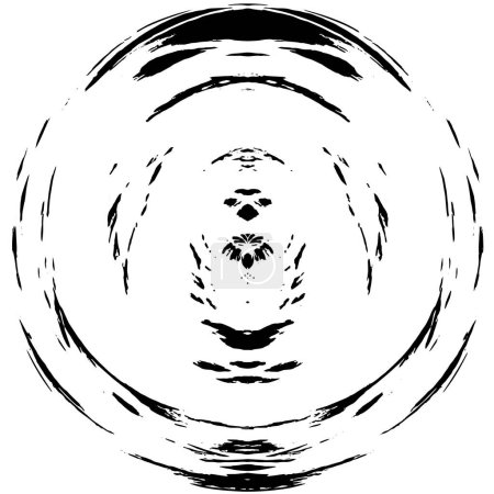 alter Grunge-Hintergrund mit symmetrischem Muster 