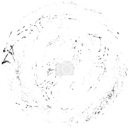 Illustration for Abstract black and white grunge wall texture - Royalty Free Image