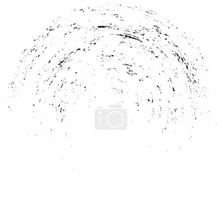 Ilustración de Abstracto negro y blanco viejo grunge textura - Imagen libre de derechos