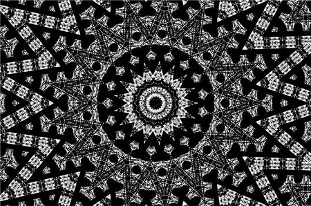 Ilustración de Patrón moderno geométrico abstracto futurista - Imagen libre de derechos