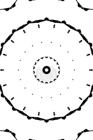 Ilustración de Abstracto monocromo texturizado fondo geométrico - Imagen libre de derechos