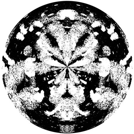 Foto de Abstracto monocromo grunge textura fondo, vector de ilustración - Imagen libre de derechos